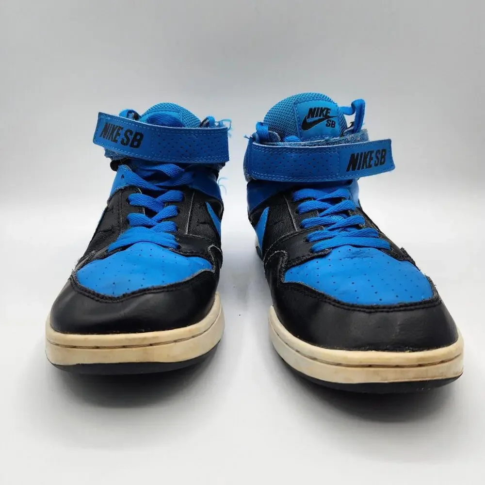 Nike SB Mogan Mid 2 Boys Size 5Y Blue Black‎